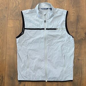 Cutter & Buck Breaker Sports Vest Polished Men's Light Gray Vest size Large